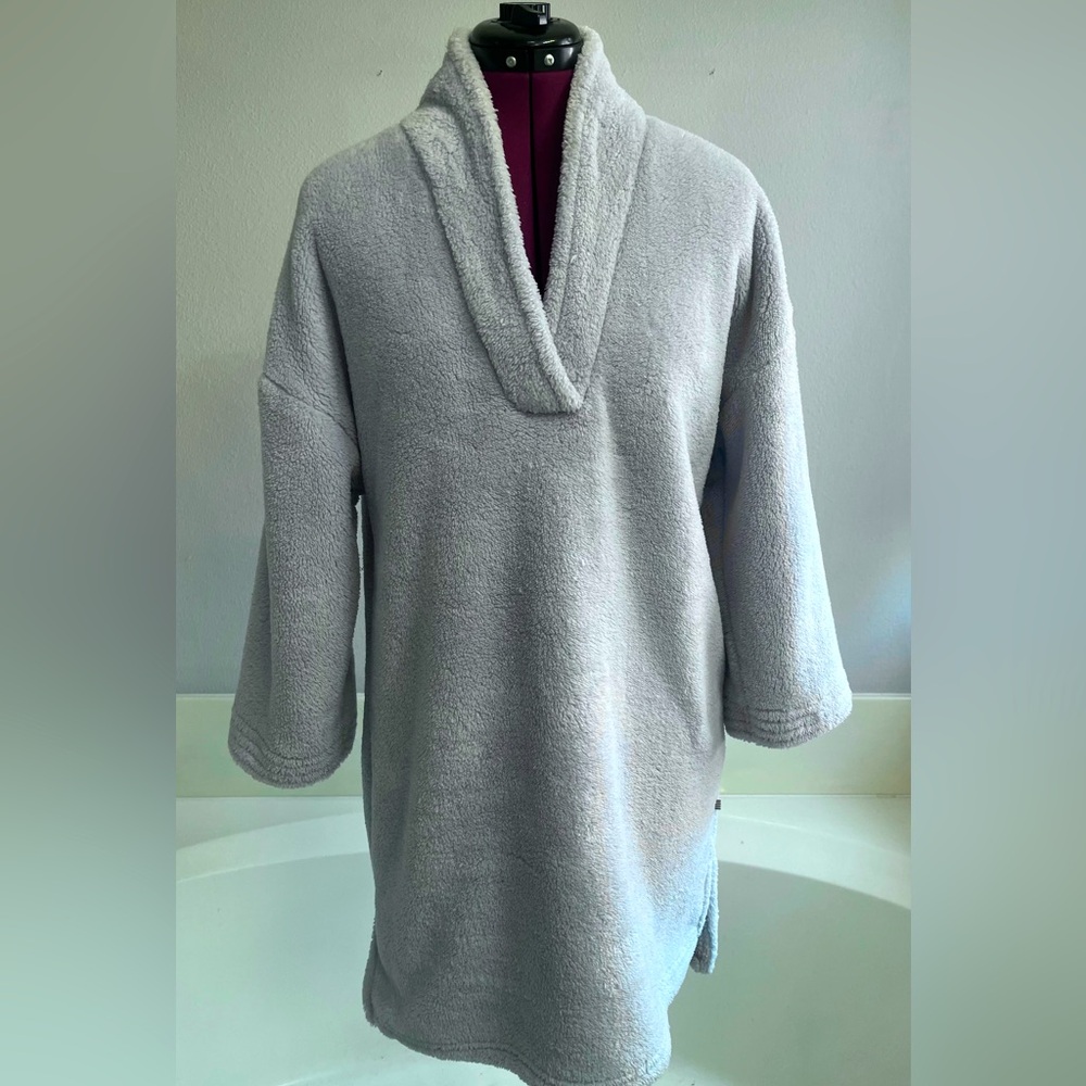 Cozy Light Blue Fleece gown